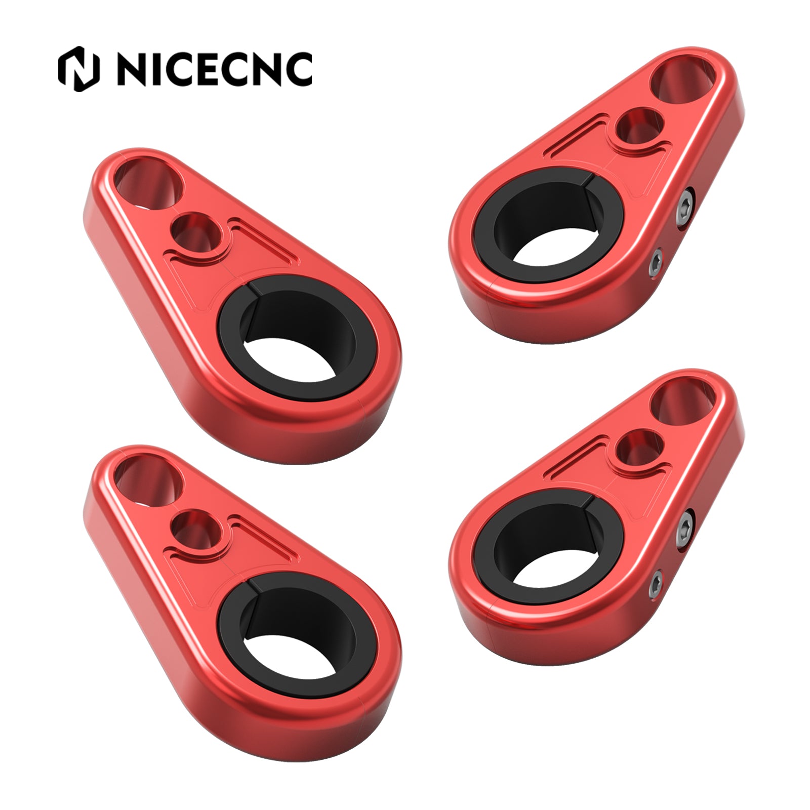 NICECNC Para Polaris RZR XP 1000 2014-2015 0,6"-1" 25mm Braço A Braço da Linha de Freio 2 PCS