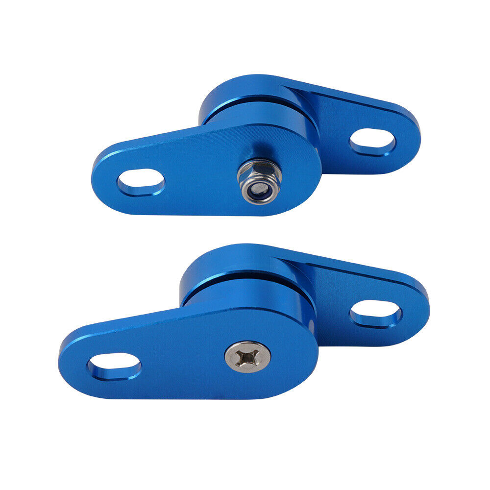 Pair ATV Muffler Exhaust Pipe Silencer Hanger Mounts Brackets For Yamaha Banshee 350