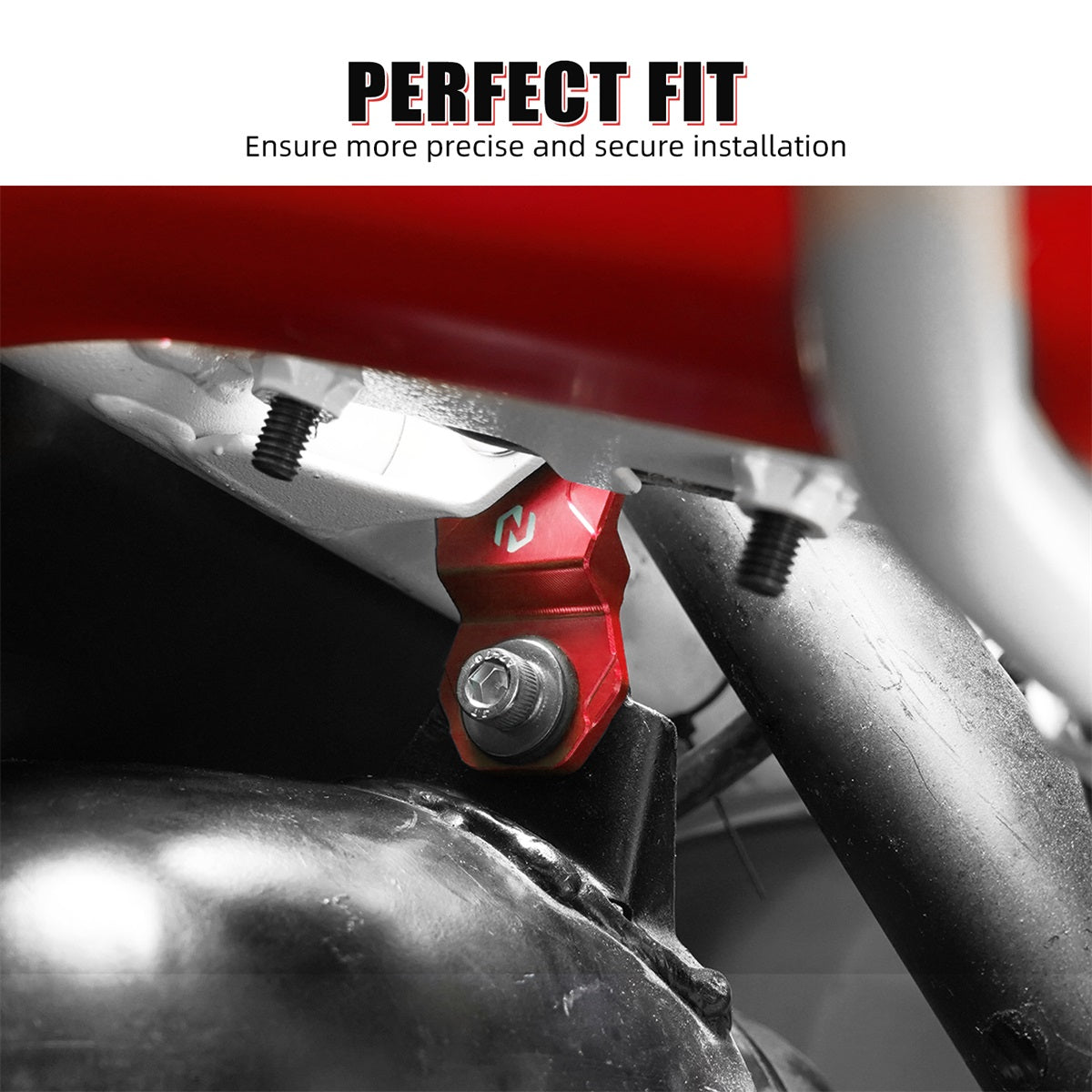 Exhaust Muffler Pipe Stay Mount Hanger For Yamaha YZ125 YZ125X YZ65 YZ85