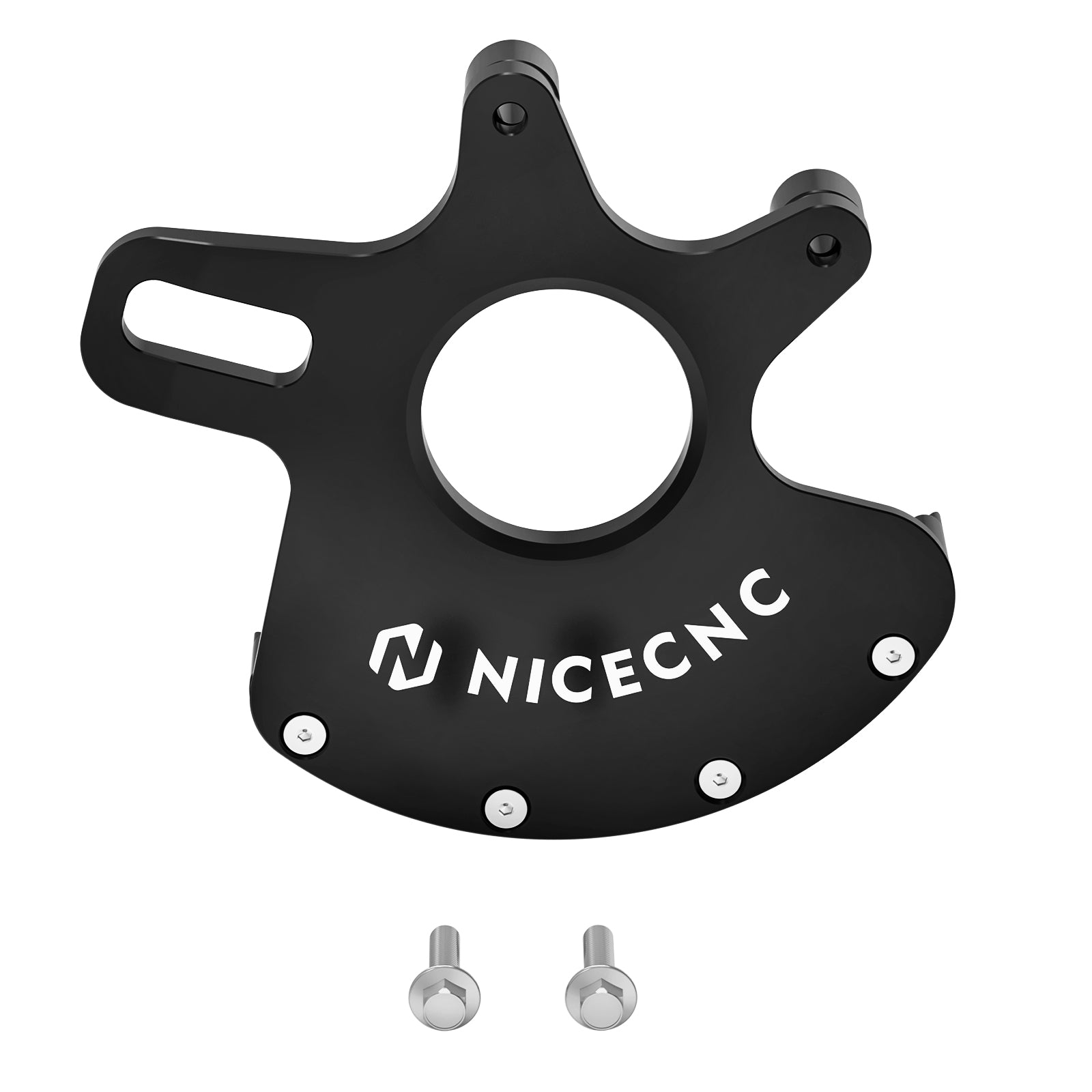 ATV Rear Brake Disc Rotor Cover Guard Caliper Bracket For Yamaha Raptor 700 2006-2012