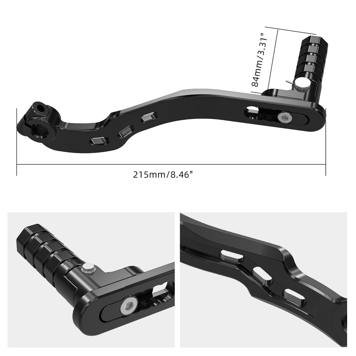 Adjustable Gear Shifter Lever w/Folding Tip For Yamaha Raptor 700 R 2013-2026