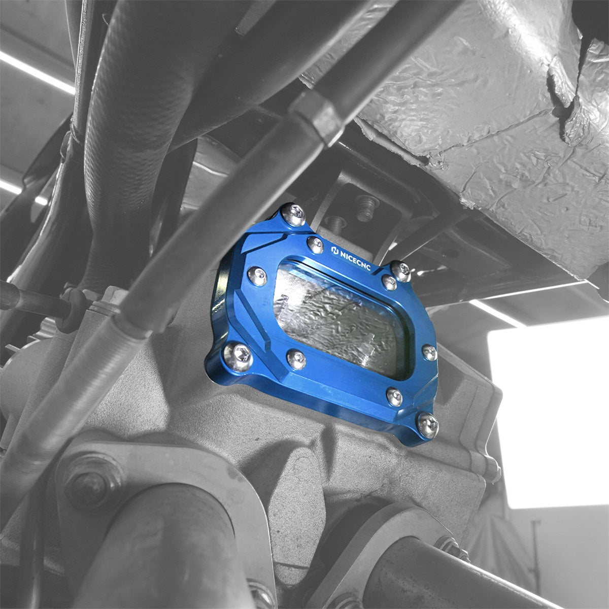 Upgraded Transparent Cylinder Head Side Cover For Yamaha Raptor 700 700R 06-26