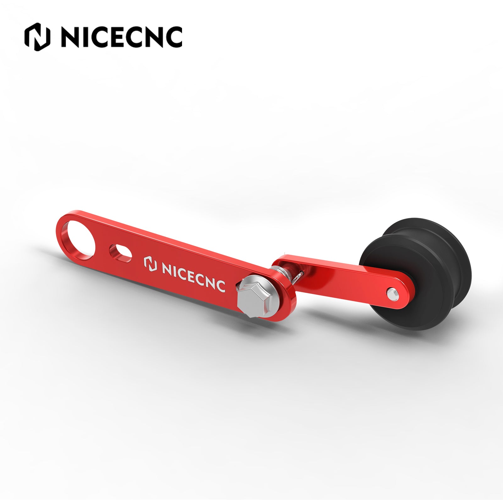 NICECNC Heavy Duty Kettenrollenspanner mit Feder Kompatibel mit Yamaha RAPTOR 700 2013-2021 2020 2019 2018 2017 2016, RAPTOR 700R 2013-2021 2020 2019 2018 2017 2016