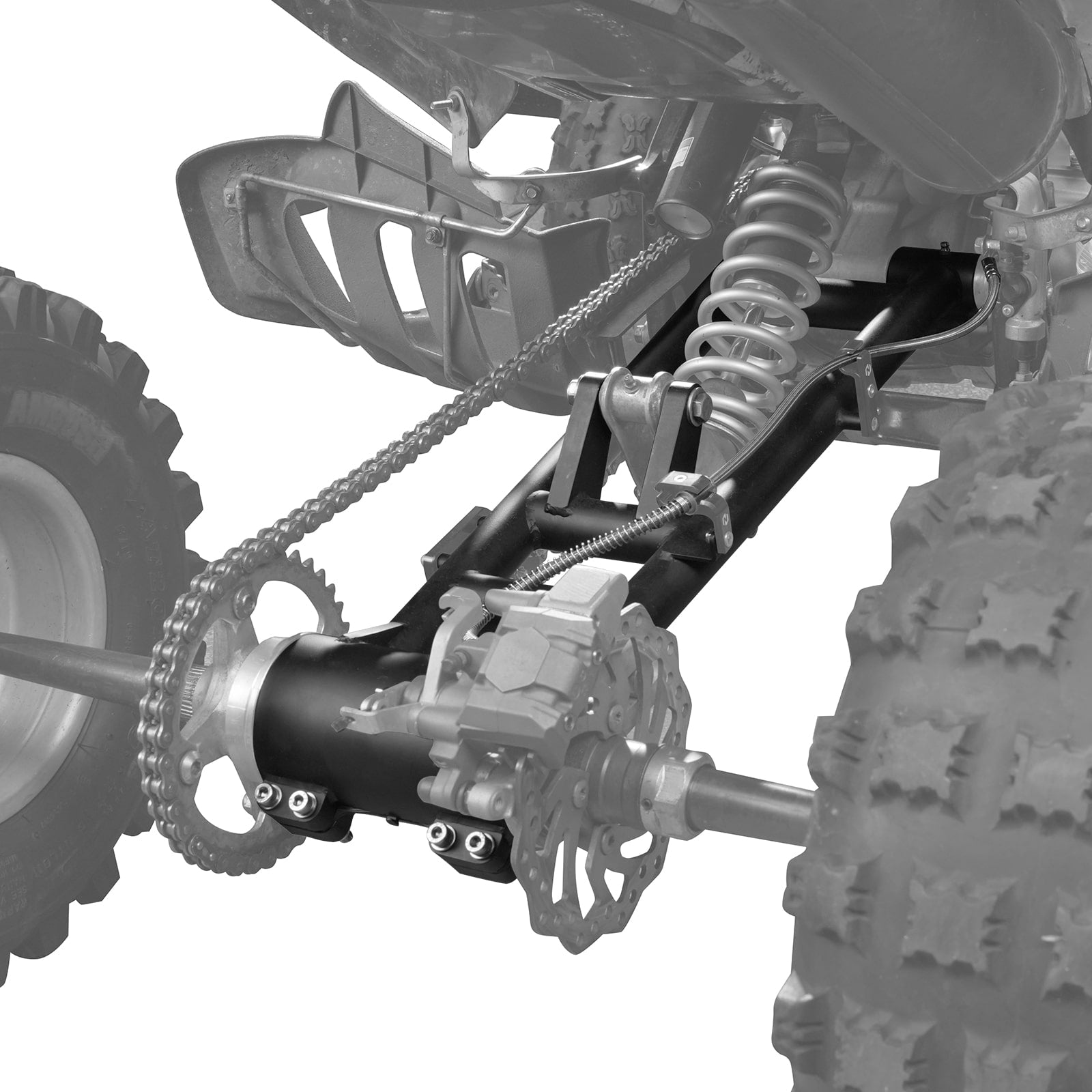 ATV Extended +6" Length Swingarm 4130 Chromoly Steel For Yamaha Raptor 700 700R