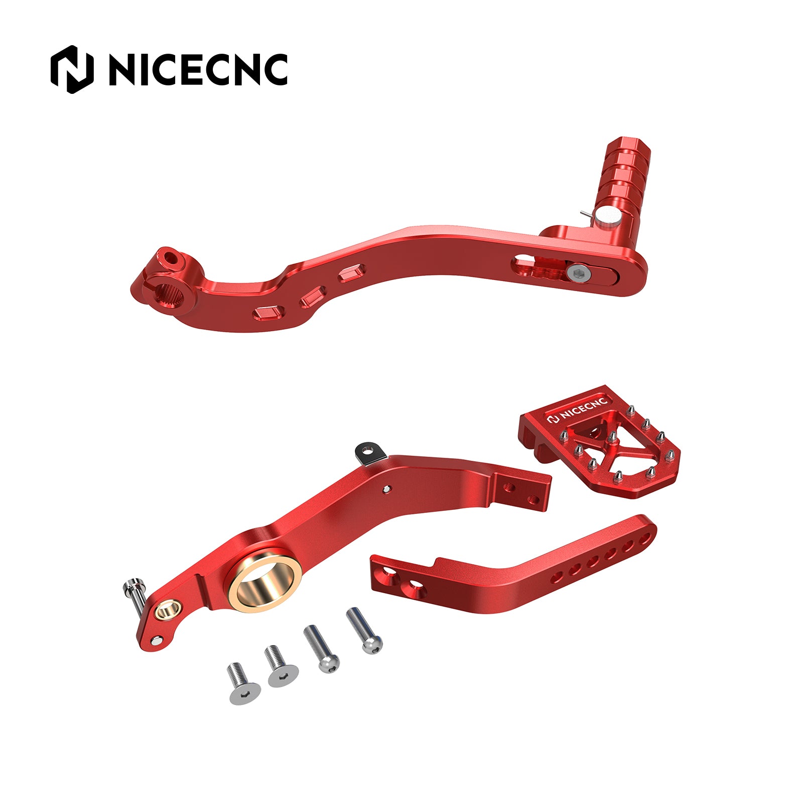 ATV Adjustable Rear Foot Brake Pedal Lever For Yamaha Raptor 700 R 2013-2026