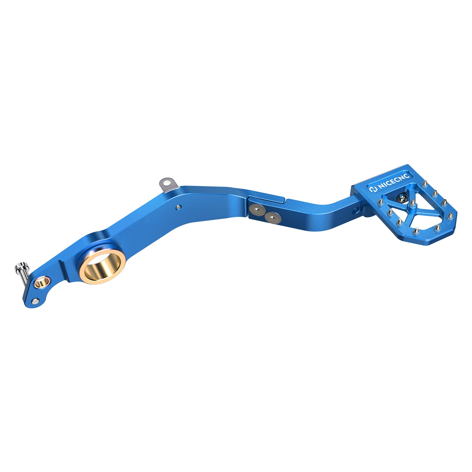 ATV Folding Shift Lever + Adjustable Rear Foot Brake Pedal For Yamaha Raptor 700 R 13-26