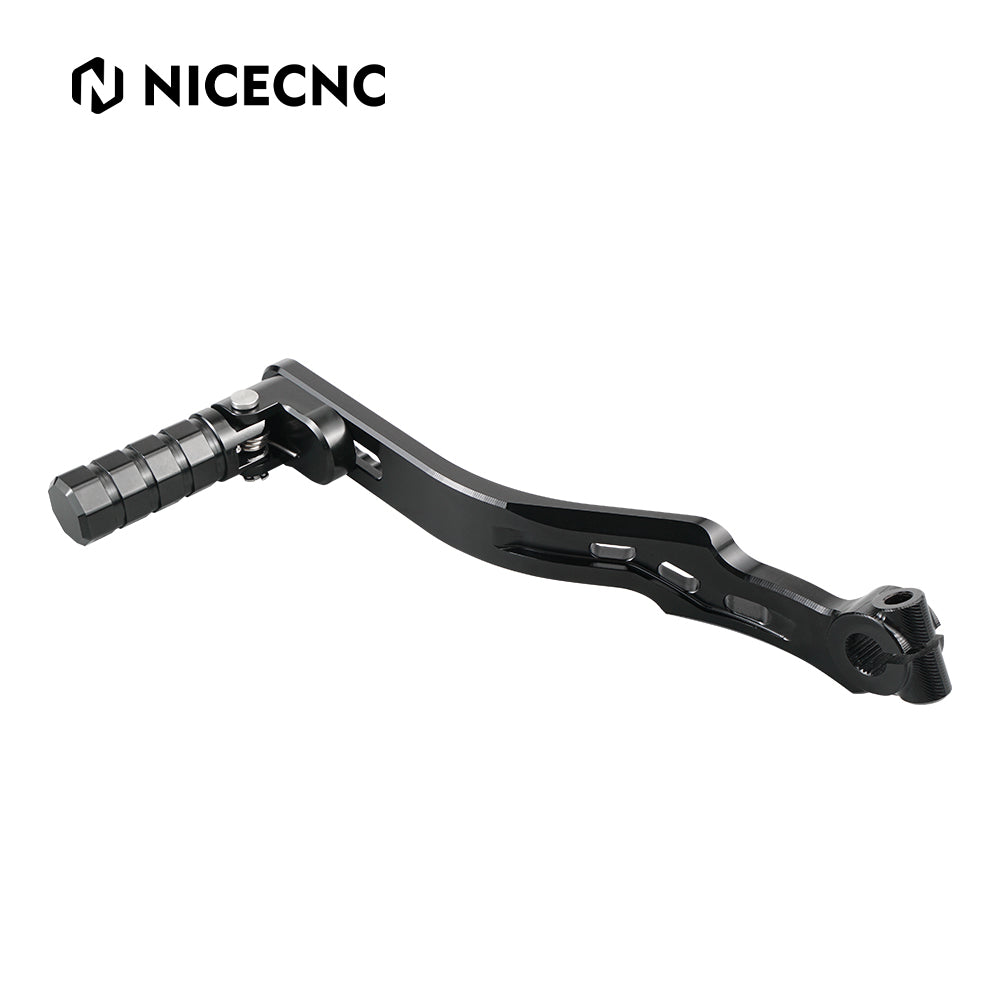 ATV Folding Shift Lever + Adjustable Rear Foot Brake Pedal For Yamaha Raptor 700 R 13-26