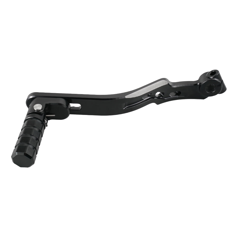 ATV Folding Shift Lever + Adjustable Rear Foot Brake Pedal For Yamaha Raptor 700 R 13-26