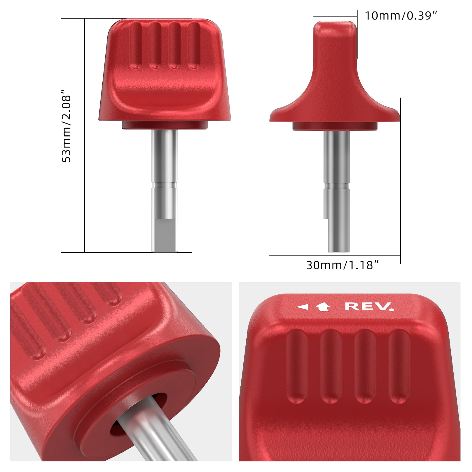Botão reverso NICECNC compatível com Yamaha Raptor 700 700R YFM700R YFM700 2009-2020