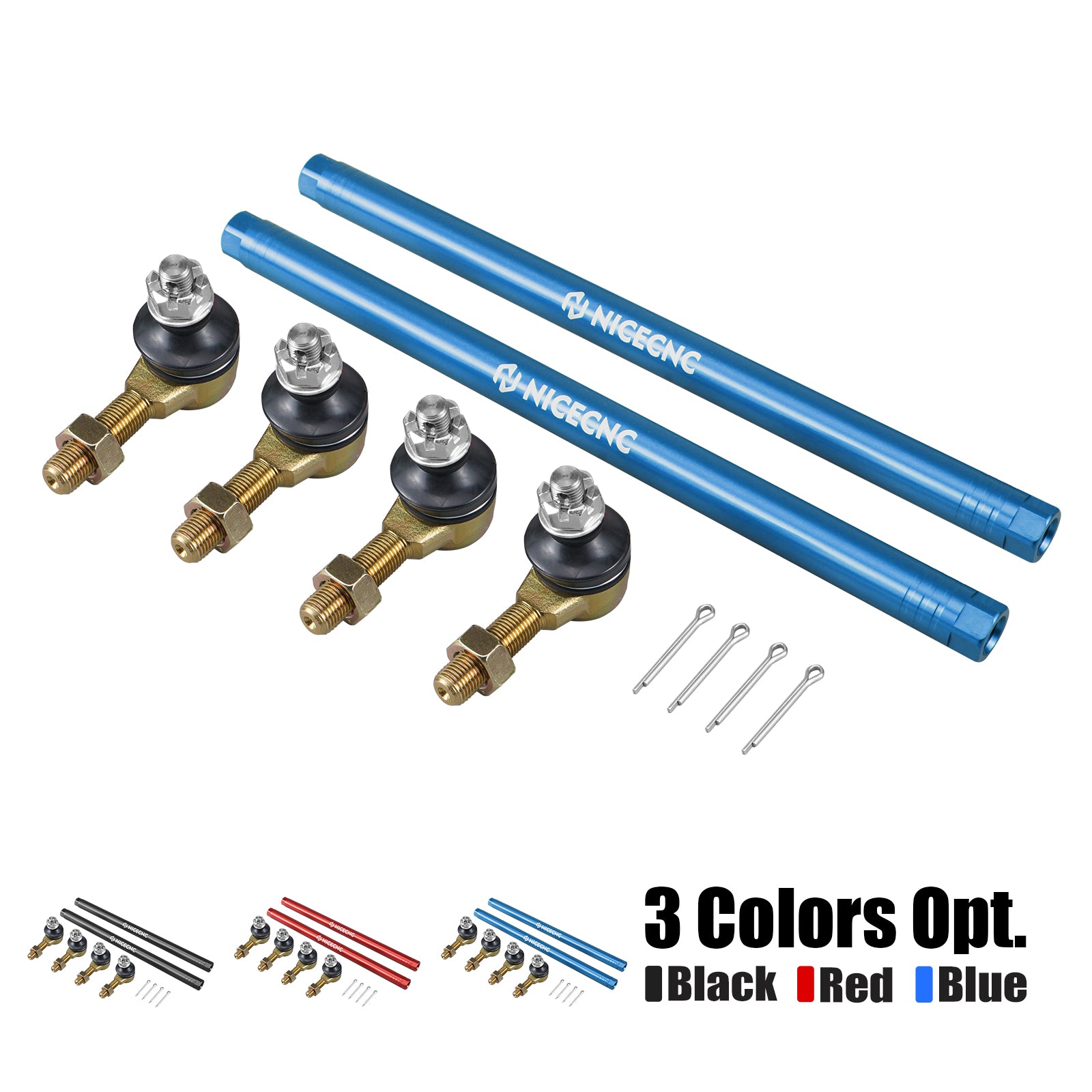 NICECNC para Yamaha Raptor 700 700R tirantes de tirantes e junta de extremidade de tirante 2006-2020
