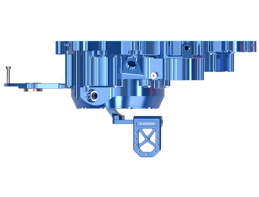 ATV Transparent Clutch Crankcase Cover & Brake Pedal For Yamaha Raptor 700 R 2006-2025