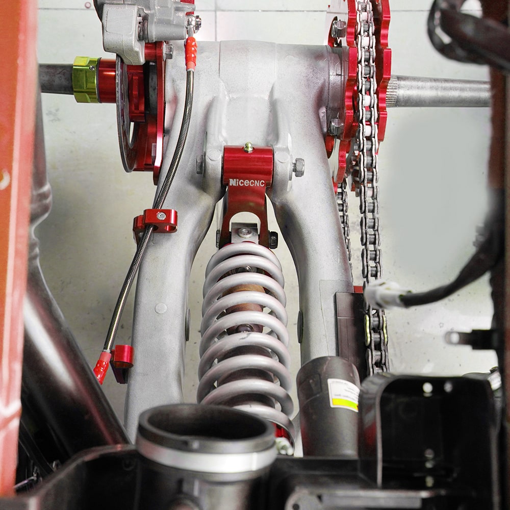 ATV Rear Arm Relay Shock Suspension Linkage For Yamaha Raptor 700 700R 2013-2026