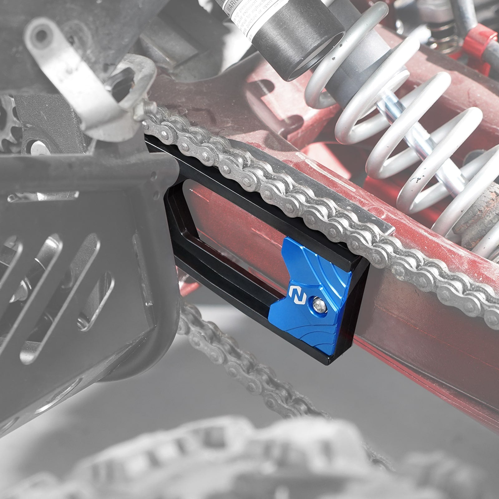 ATV Rear Swingarm Chain Guide Slider Guard For Yamaha Raptor 700 700R 2006-2026