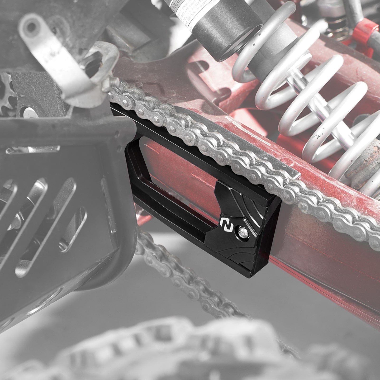 ATV Rear Swingarm Chain Guide Slider Guard For Yamaha Raptor 700 700R 2006-2026