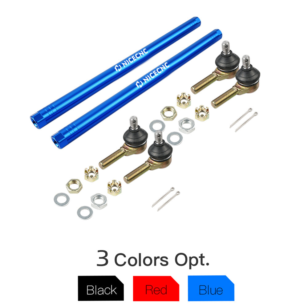 ATV Upgraded Tie Rods Ball Joints Ends Kit For Yamaha Raptor 700 2006-2025