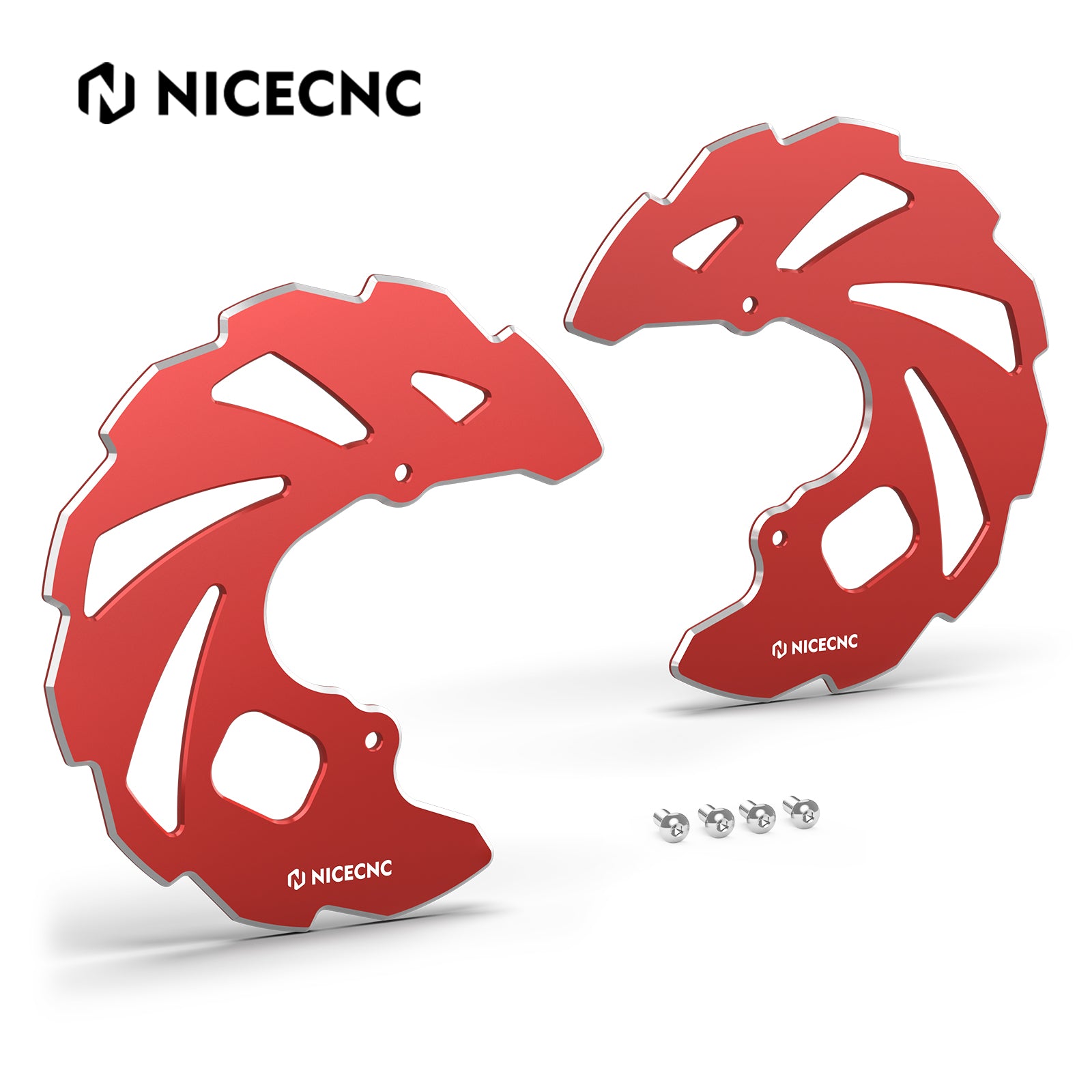 Nicecnc Protector de cubierta de disco de rotor de freno delantero compatible con Yamaha Raptor 700 YFM700 13,15-20, YFM700R 06-08,14, Raptor 700R YFM700R 09,11-13,15-20, YFZ450 04-09,12- 13