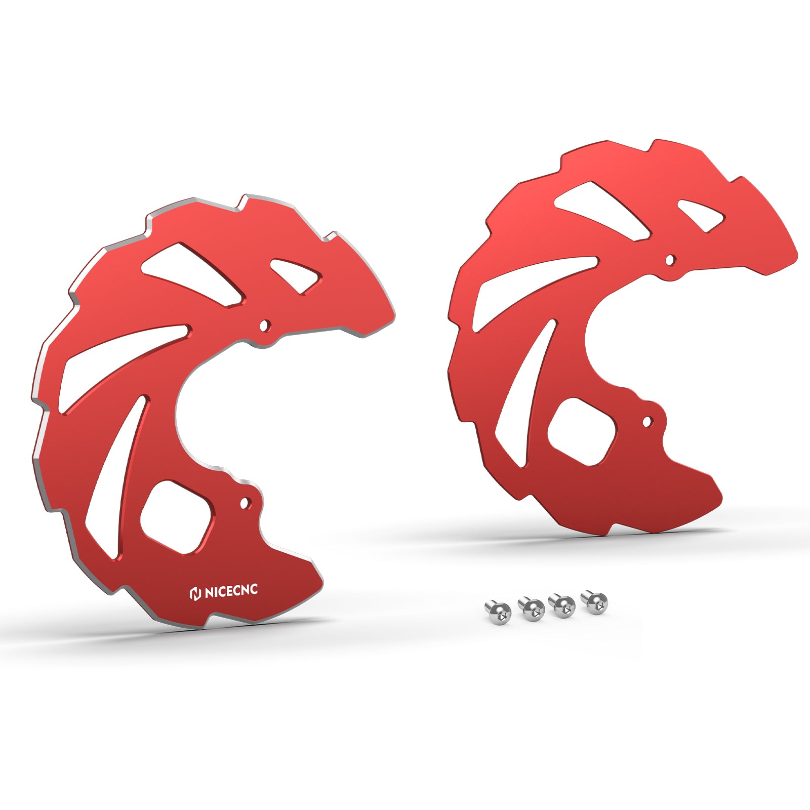 Nicecnc Protector de cubierta de disco de rotor de freno delantero compatible con Yamaha Raptor 700 YFM700 13,15-20, YFM700R 06-08,14, Raptor 700R YFM700R 09,11-13,15-20, YFZ450 04-09,12- 13