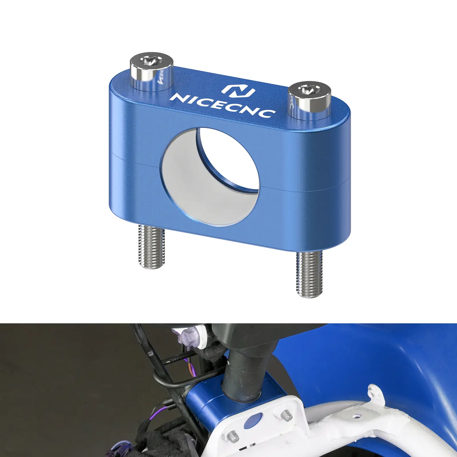 ATV Gabelschaftrohr Buchse Lager Klemme Für Yamaha Raptor Grizzly 700 660 YFZ450