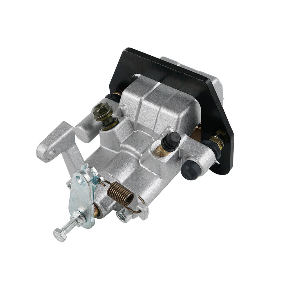 Pinça de freio traseiro NICECNC com pastilhas Compatível com Yamaha Rhino 660 YXR660 2004-2007, Rhino 450 YXR450 2006-2009, HiSUN UTV 400 500 700, Substituição para 5UG-2580V-02-00, consulte os acessórios!