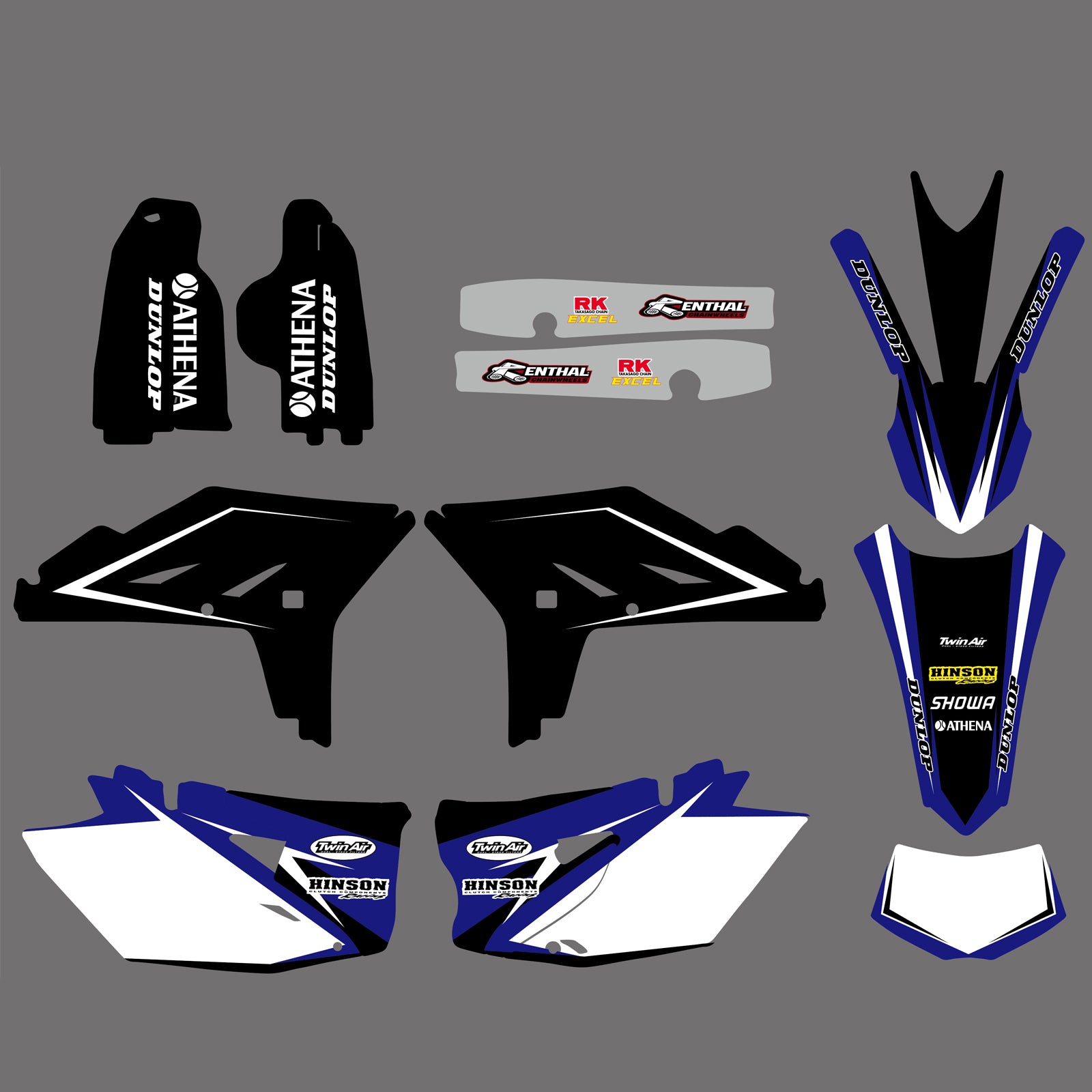 Motorcycle Team Graphics Decals Stickers For YAMAHA WR450F 2012-2015