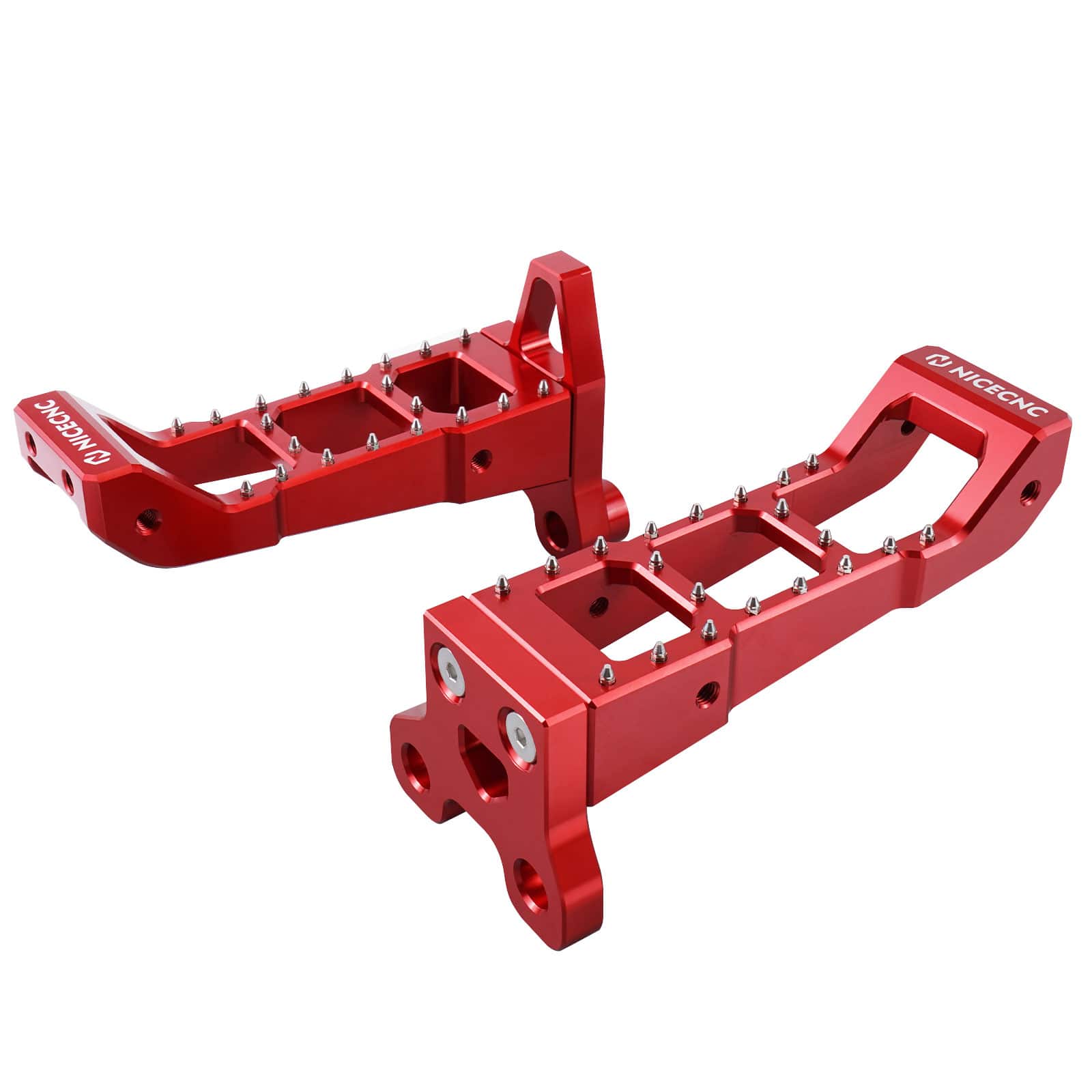 ATV Left + Right Footpegs Foot Rest Pedals Assy For Yamaha YFZ450R