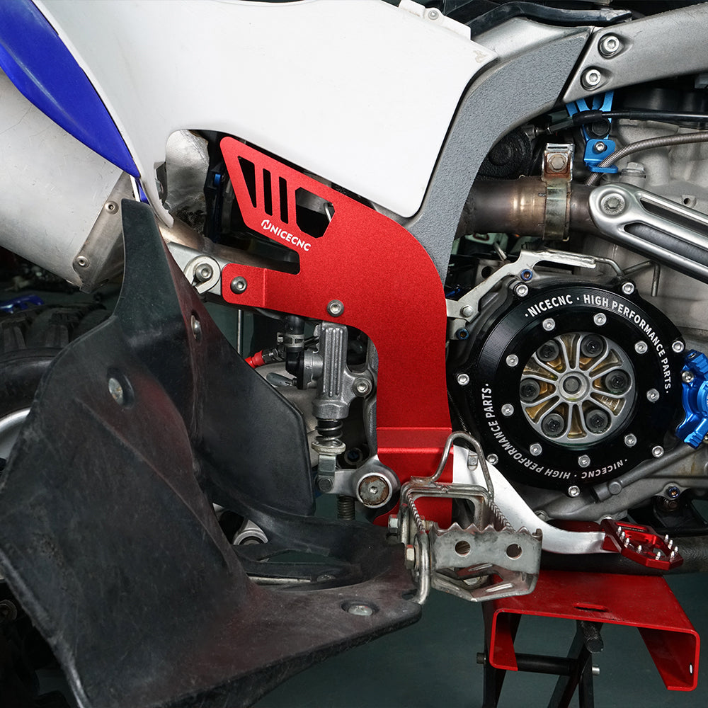 ATV Left + Right Frame Guards Shield Cover Protection For Yamaha YFZ450R