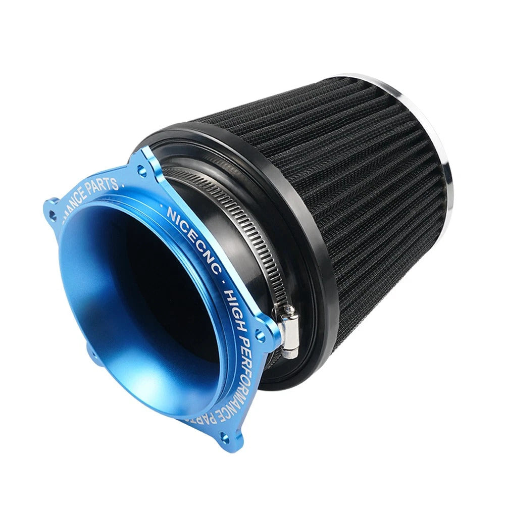 ATV High-Flow Air Filter Intake Cleaner Airbox Lid Cover Kit For Yamaha YFZ450R