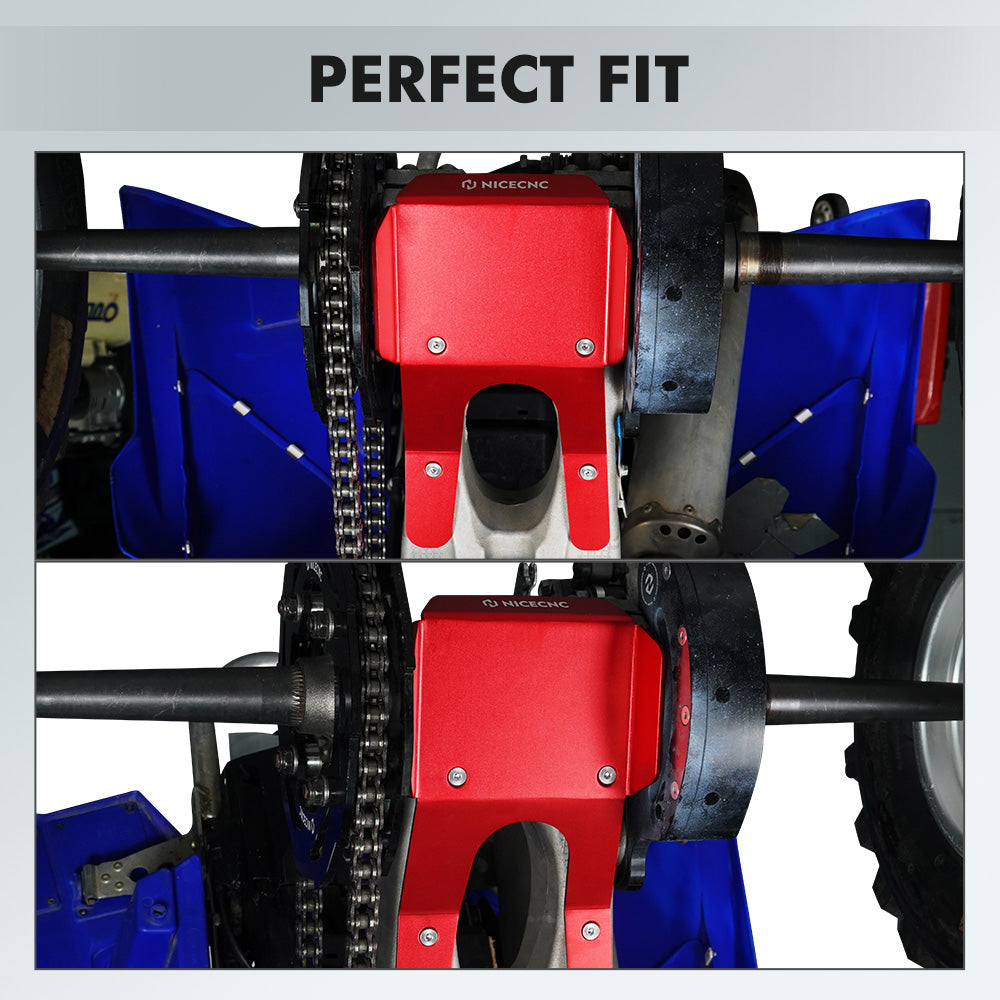 ATV Rear Swing Arm Skid Plate Guard For Yamaha YFZ450R 2009-2024