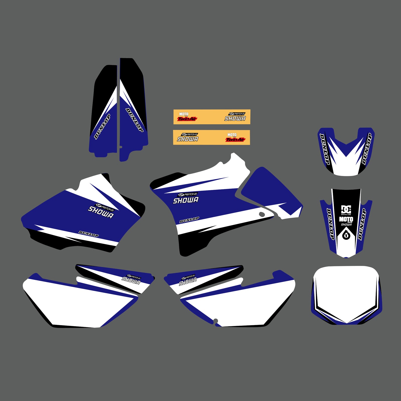 Team Graphics Backgrounds Decals Stickers For Yamaha YZ85 2002-2014