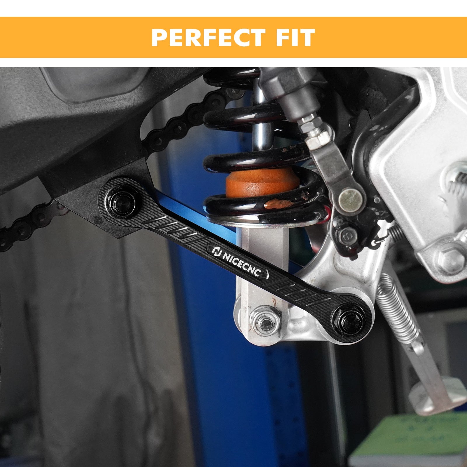 1.5IN/38MM Lowering Link Kit For Yamaha Tenere 700 / XTZ700 2019-2024