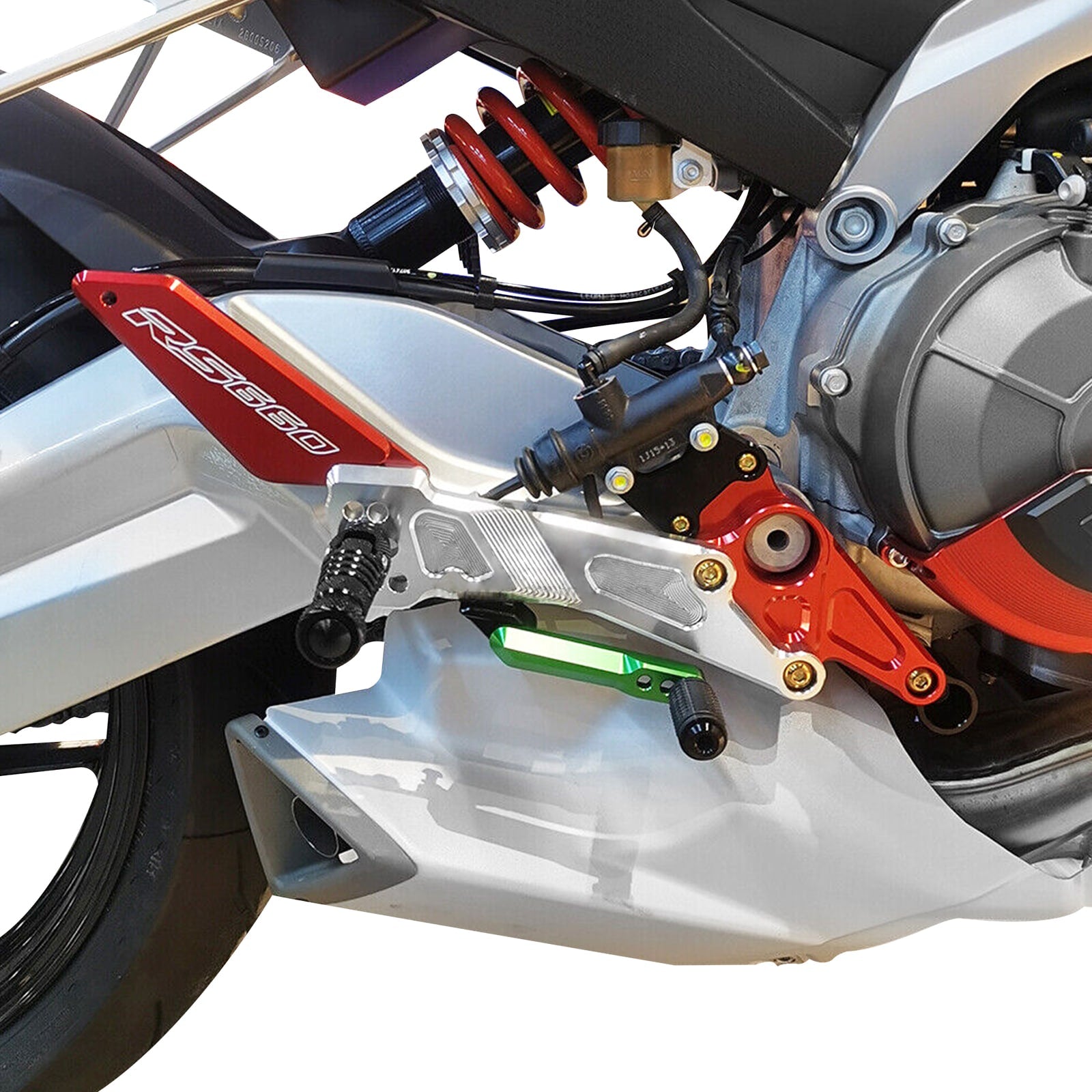 Racing Adjustable Rear Sets Footrest for Aprilia RS660 2021-2023 Tuono 660 2021-2023