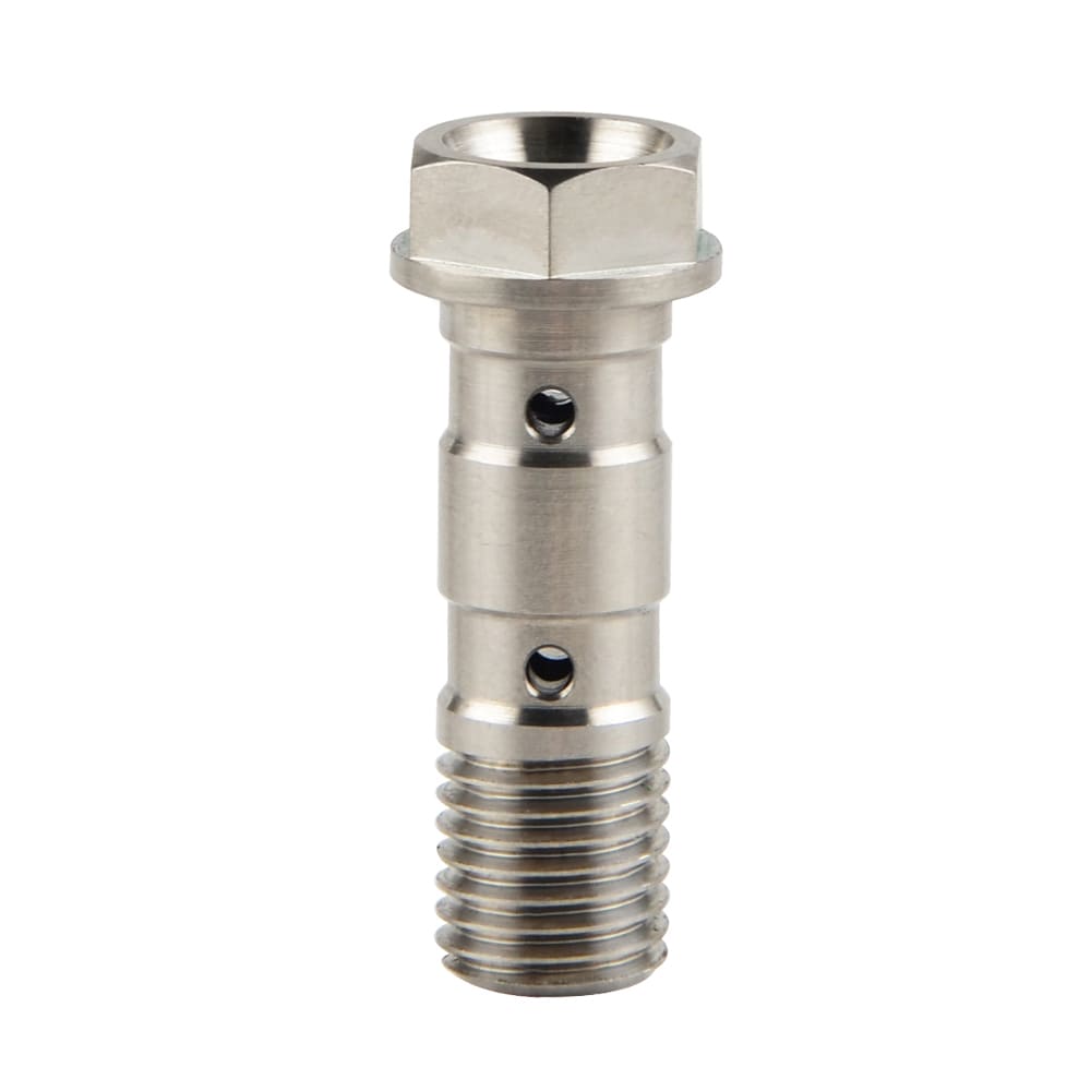 ATV Double Hydraulic Brake Banjo Bolt Screw 10mm x 1.25 Pitch 35MM