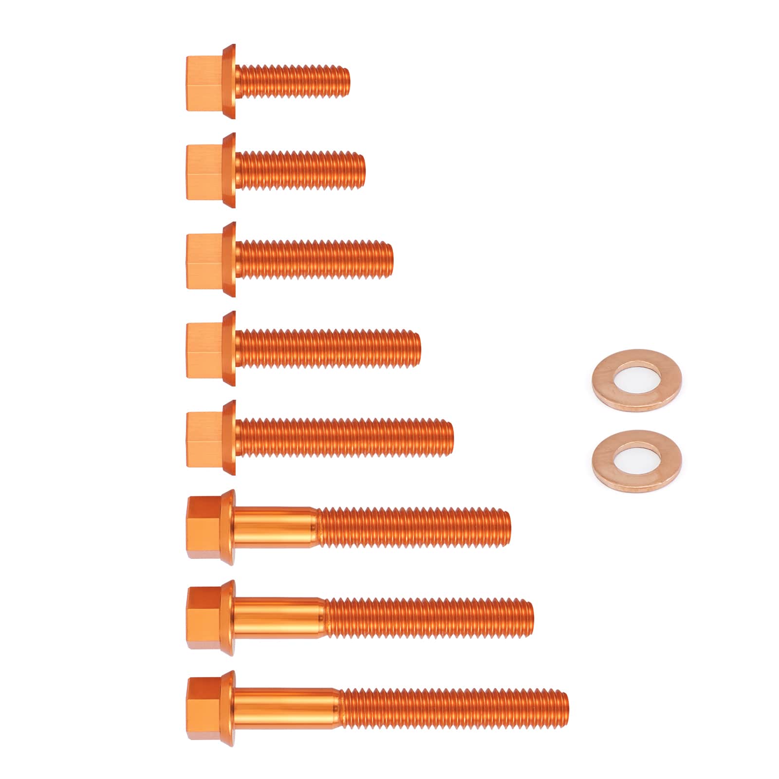 Engine Bolt Kit 7075-T6 Billet Aluminum for KTM 250/350 EXCF 17-23