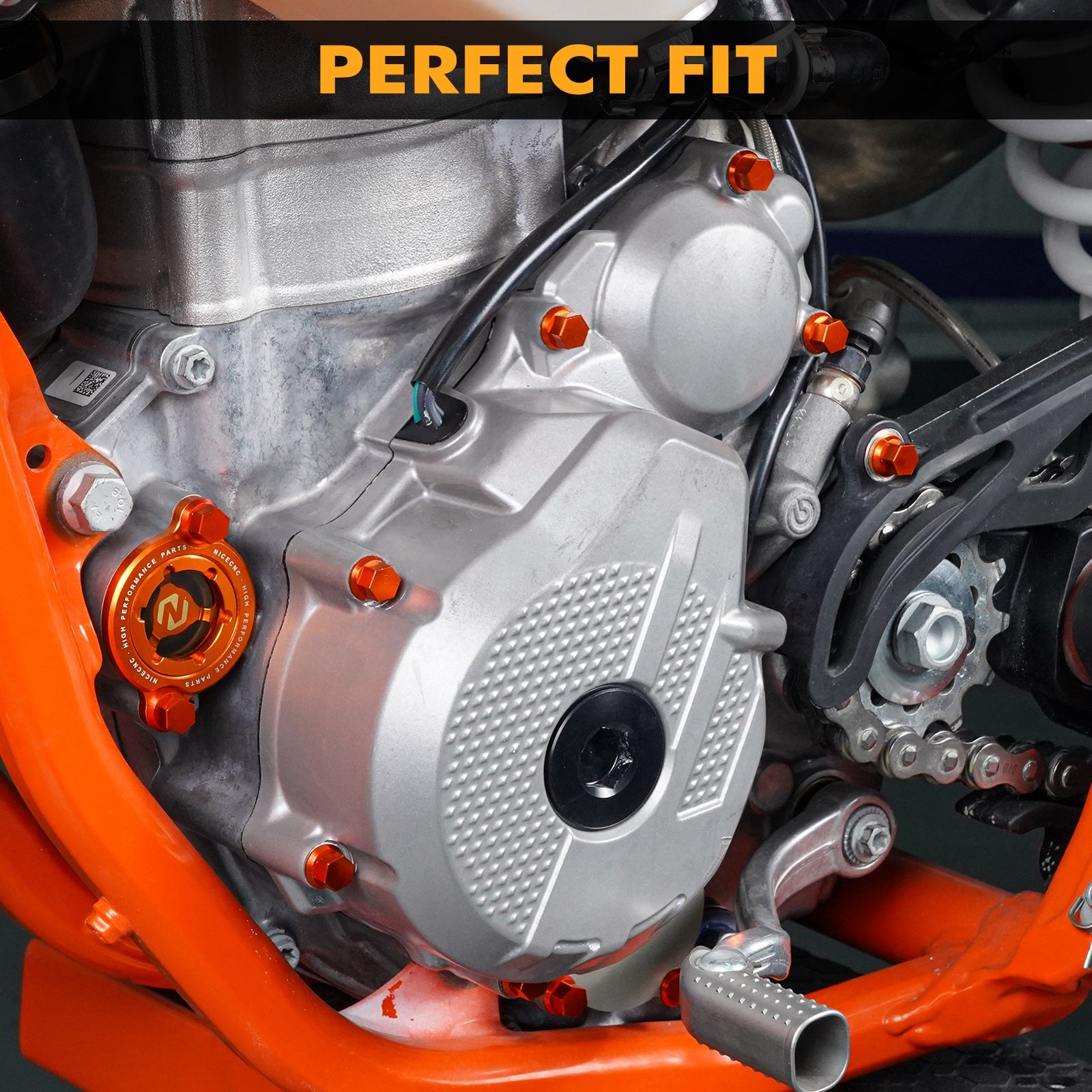 Engine Bolt Kit 7075-T6 Billet Aluminum for KTM 250/350 EXCF 17-23