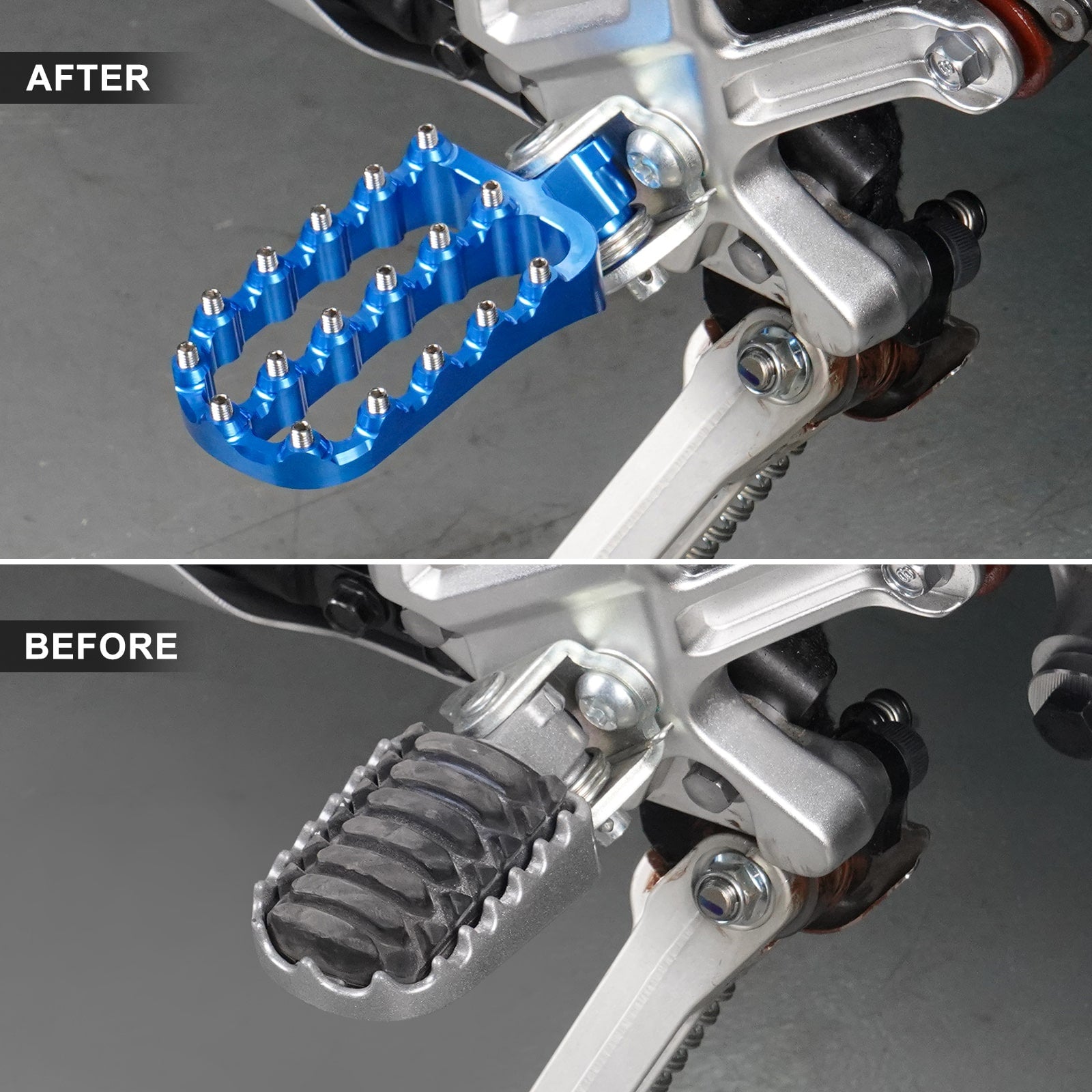 Lengthened Enlarged Foot Pegs 6061 Aluminum For YAMAHA TENERE 700 XTZ 700 19-25