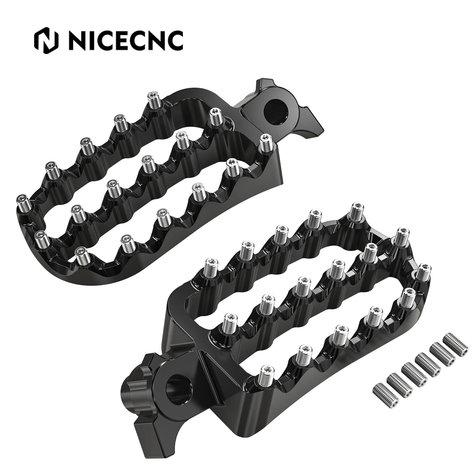 Lengthened Enlarged Foot Pegs 6061 Aluminum For YAMAHA TENERE 700 XTZ 700 19-25