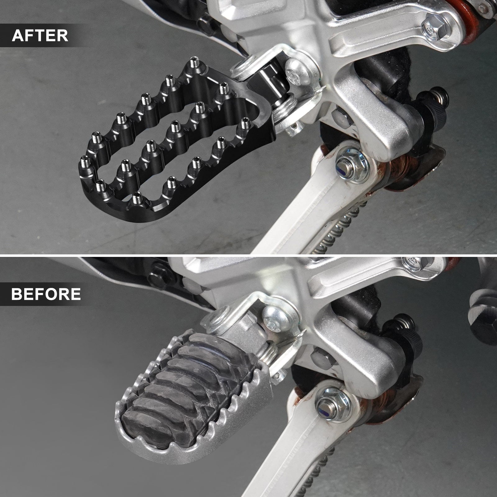 Lengthened Enlarged Foot Pegs 6061 Aluminum For YAMAHA TENERE 700 XTZ 700 19-25