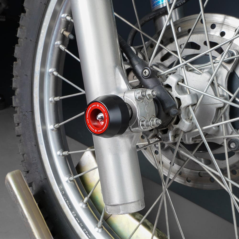 Front Axle Slider Fork Protector Guard For Honda XR650L 1993-2024