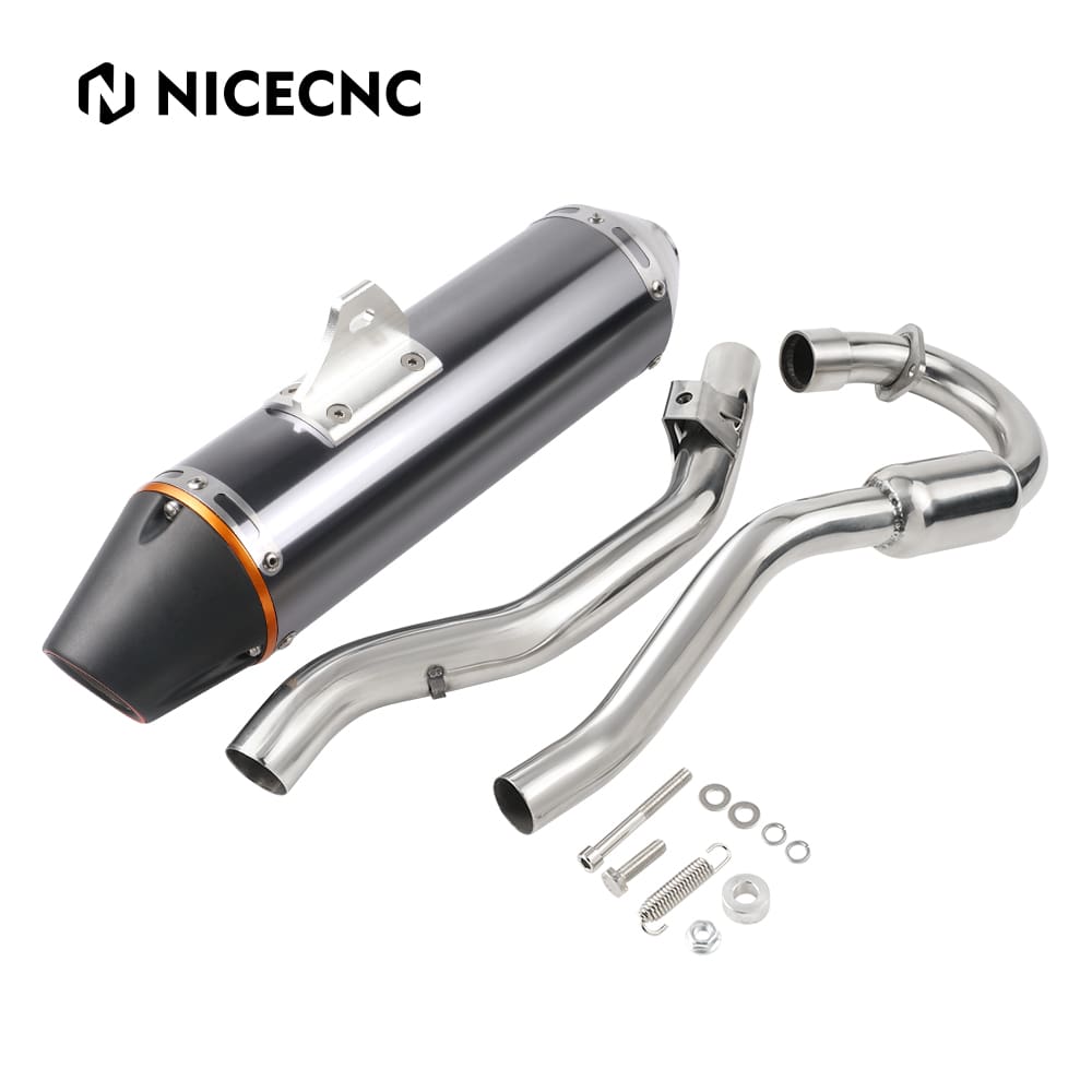 Full Exhaust Muffler Silencer Pipe System For Honda CRF 150F 230F 2003-2016