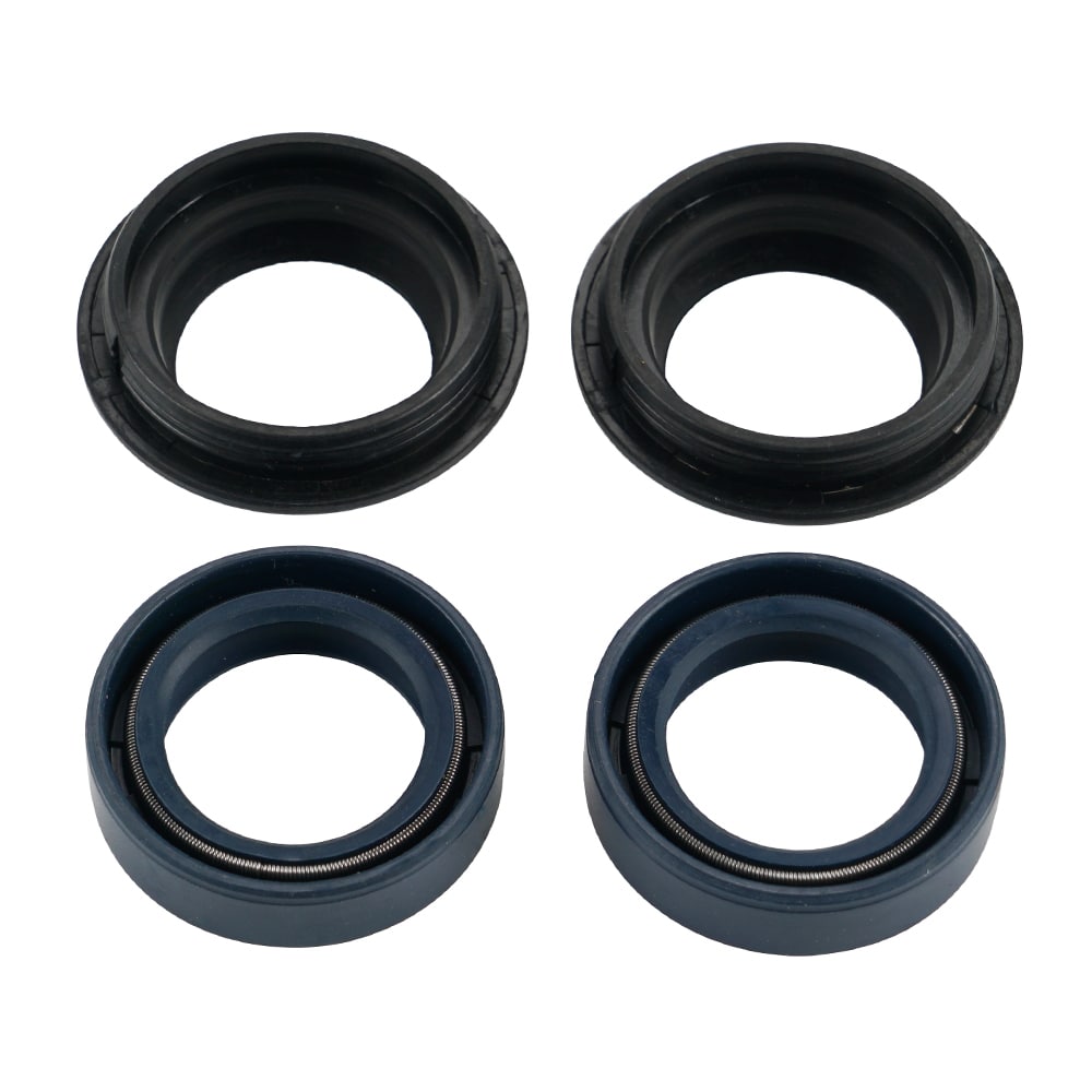 Honda Black Fork and Dust Seal Kit Rubber