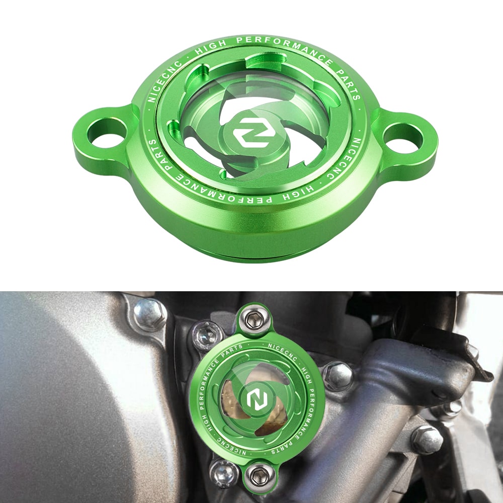 Transparent Engine Oil Filter Cap for Kawasaki KX250