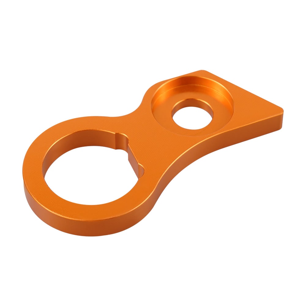 NICECNC Chave de ignição laranja Relocação de suporte de deslocamento para motocicleta compatível com KTM 250EXC F 350EXC F 450EXC F 500EXC F Seis dias 2017 2018 2019 2020 2021 2022