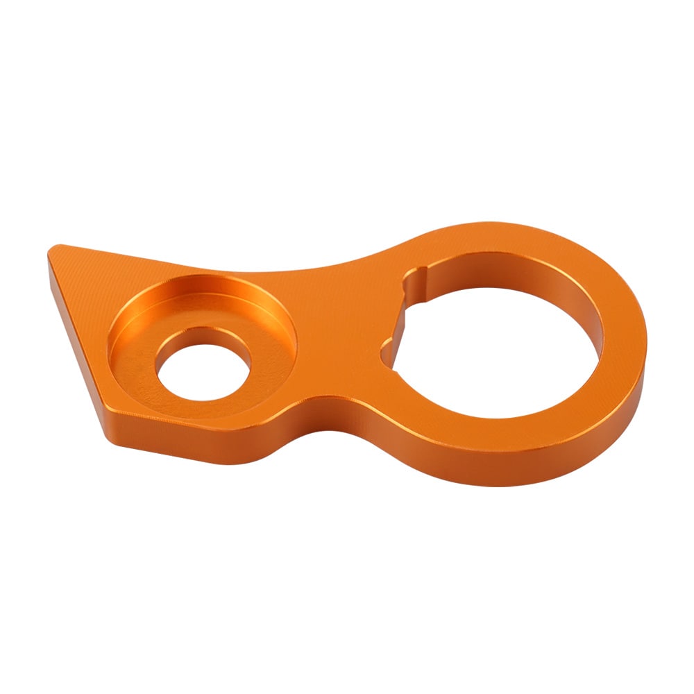 NICECNC Chave de ignição laranja Relocação de suporte de deslocamento para motocicleta compatível com KTM 250EXC F 350EXC F 450EXC F 500EXC F Seis dias 2017 2018 2019 2020 2021 2022