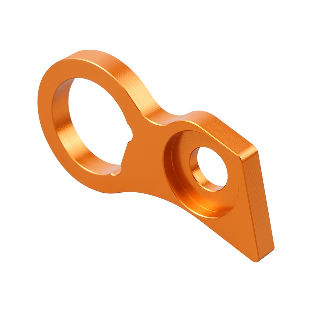 NICECNC Chave de ignição laranja Relocação de suporte de deslocamento para motocicleta compatível com KTM 250EXC F 350EXC F 450EXC F 500EXC F Seis dias 2017 2018 2019 2020 2021 2022