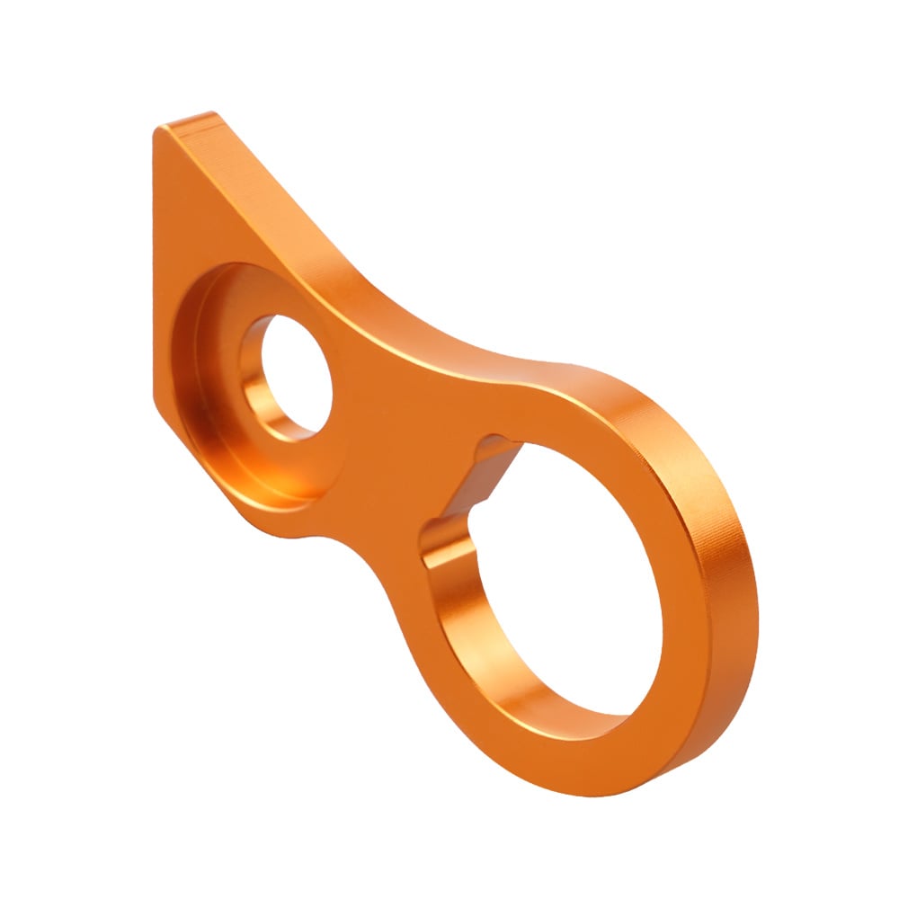 NICECNC Chave de ignição laranja Relocação de suporte de deslocamento para motocicleta compatível com KTM 250EXC F 350EXC F 450EXC F 500EXC F Seis dias 2017 2018 2019 2020 2021 2022