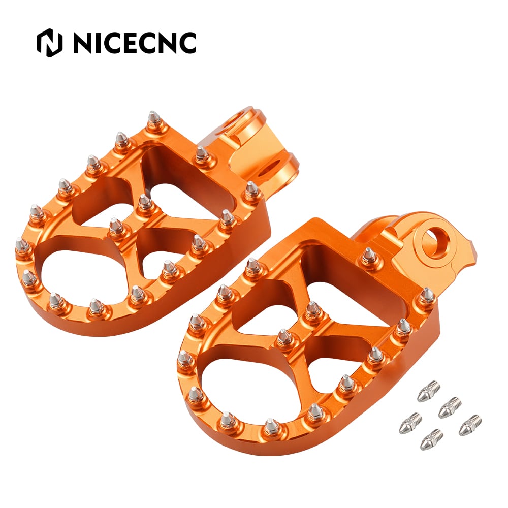 CNC Wide Forged Foot Pegs For KTM Beta Husqvarna