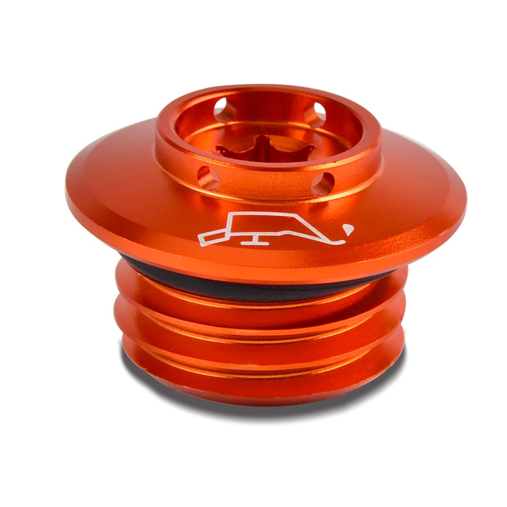 Parafuso de tampa de enchimento de óleo de motor laranja para KTM 790 950 Duke 1290 Super Duke