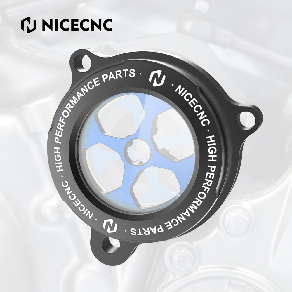 ATV Transparent Oil Filter Cover Cap For Yamaha Raptor 700 700R 2006-2026