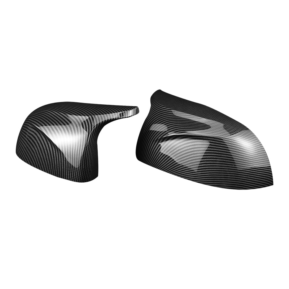 Rearview Mirror Cover Cap Carbon Fibre Textured for BMW X3 G01 2017-2020