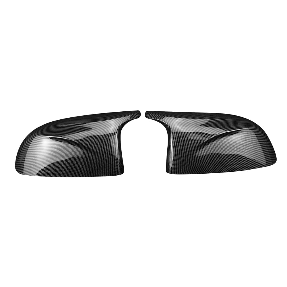 Rearview Mirror Cover Cap Carbon Fibre Textured for BMW X3 G01 2017-2020